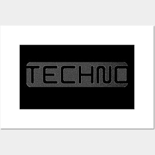 Techno Posters and Art